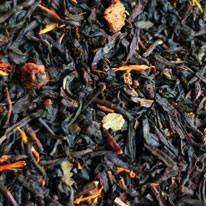 Клубничное настроение, чай черный с ароматом клубники и сливок